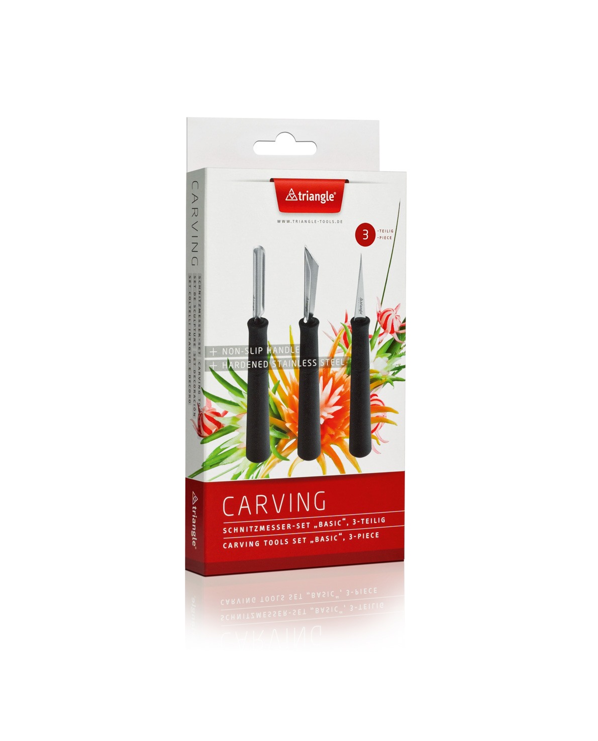Schnitzmesser-Set "Basic", 3-teilig
