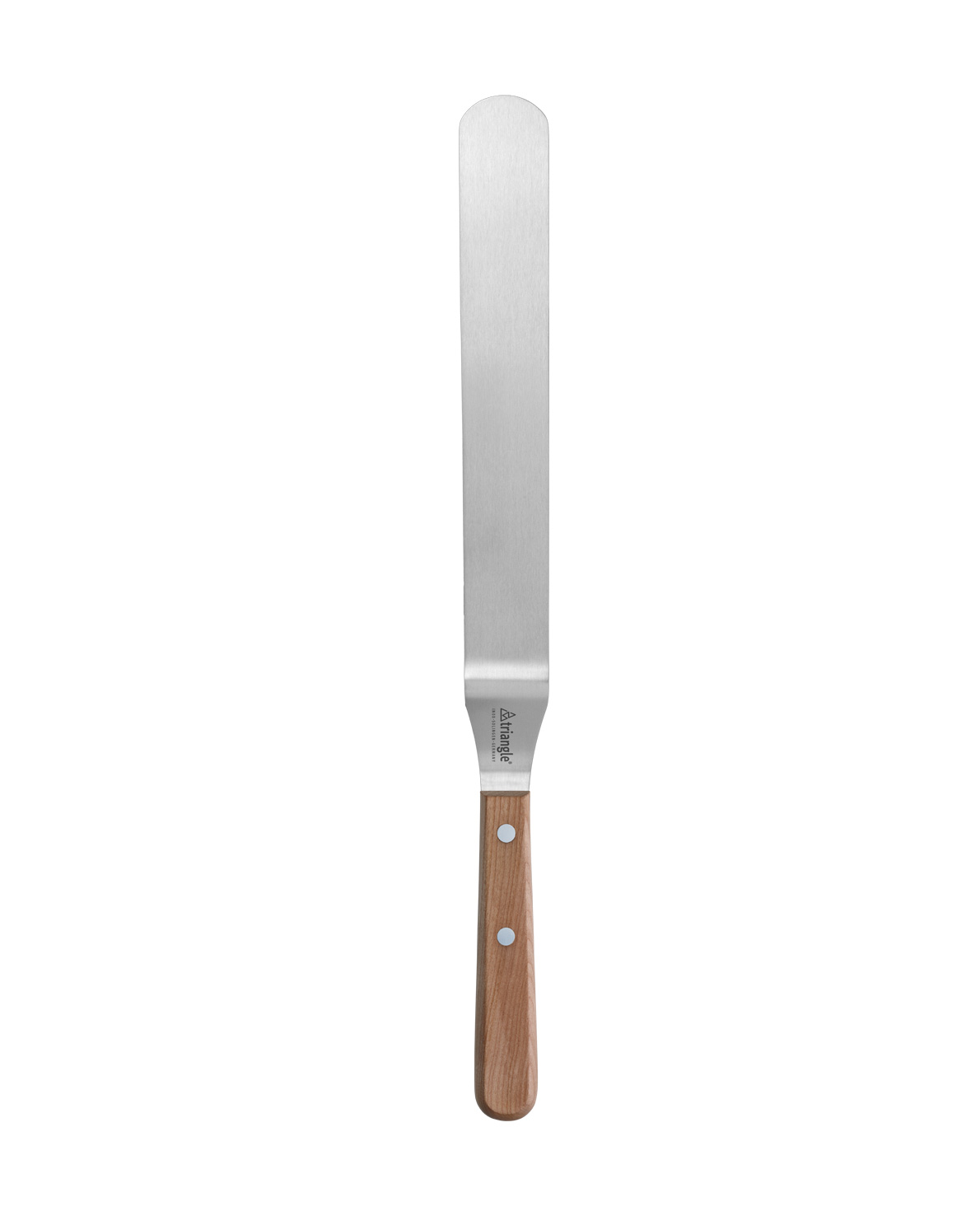 Streichpalette gewinkelt Kirschbaum, 25 cm