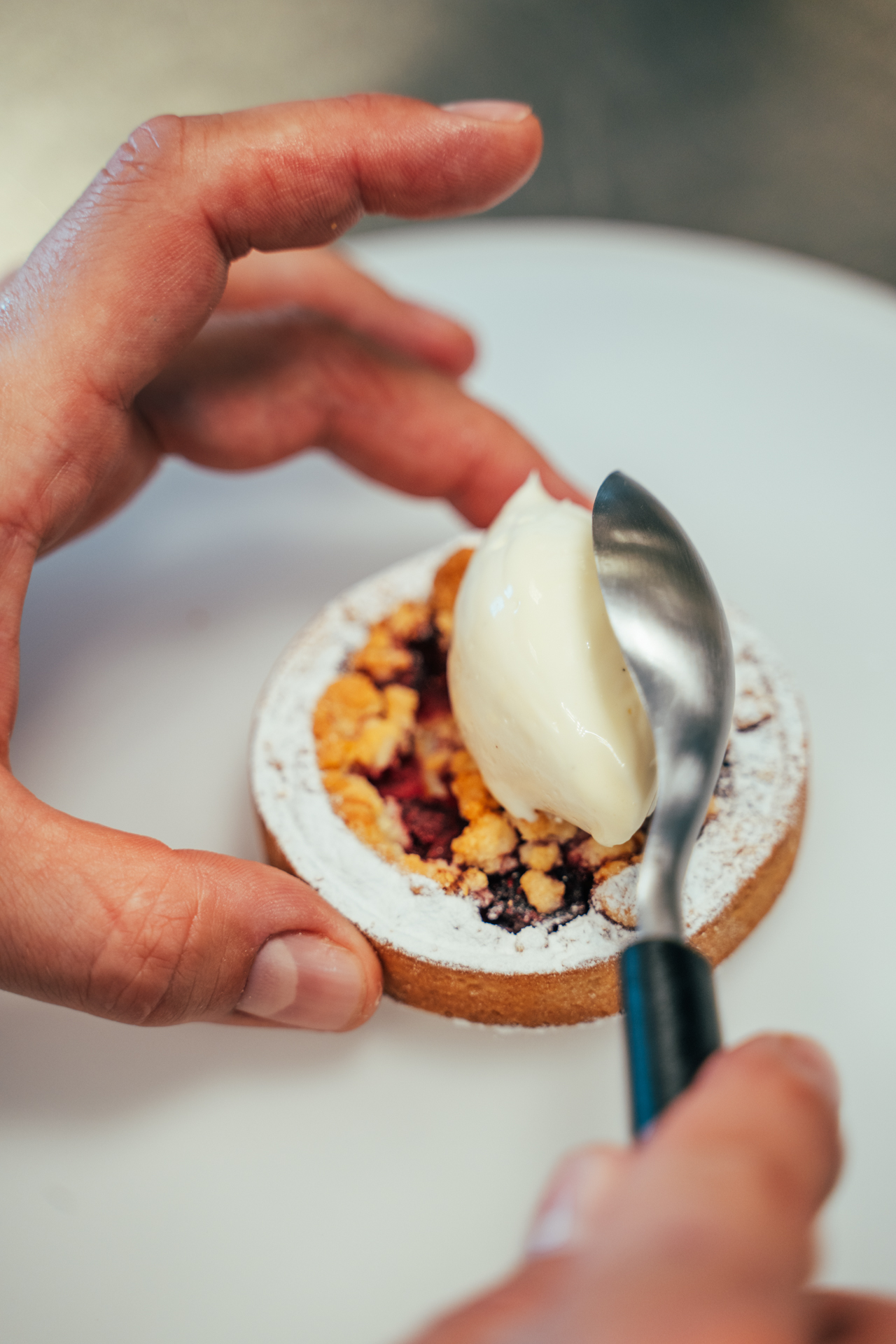 Quenelle Löffel, klein