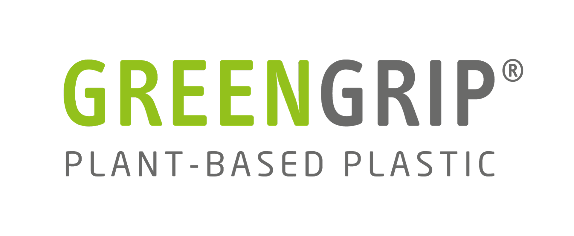 Logo triangle GreenGrip plant-based plastic